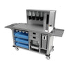 Moffat BBTX Beverage & Breakfast Trolley with 2 End Shelves - HS898  Moffat   
