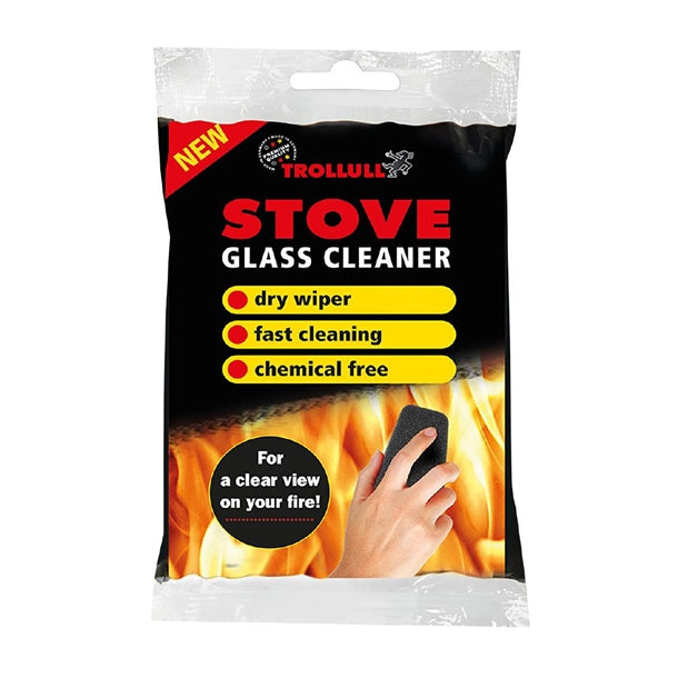 Trollull Stove Glass Cleaner Sponges (Pack of 2) - HS953  Trollull   
