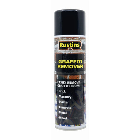 Rustins Graffiti Remover Aerosol 500ml - HS959  Rustins   