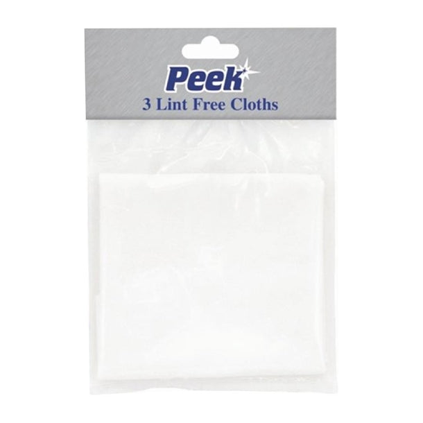 Peek Lint Free Cloths (Pack of 3) - HS961  Peek   