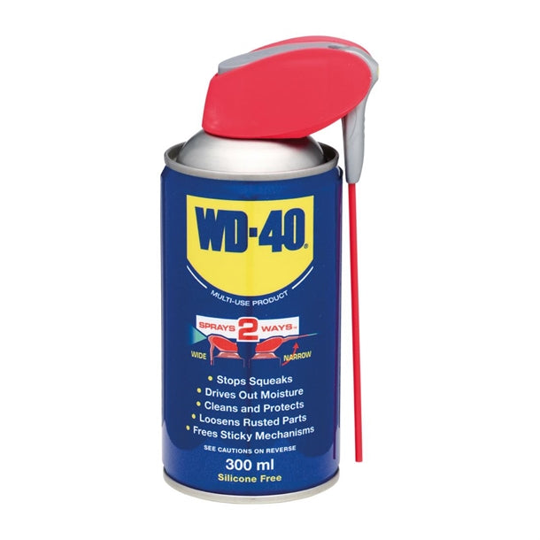 WD40 Multi-Use Spray with Smart Straw 300ml - HS980  WD40   