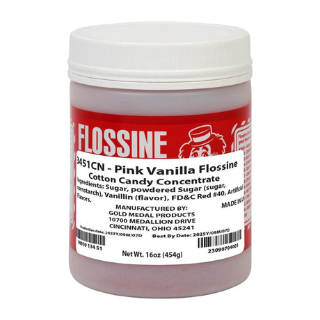 Flossine Candy Floss Flavouring 454g - HS986  Gold Medal   
