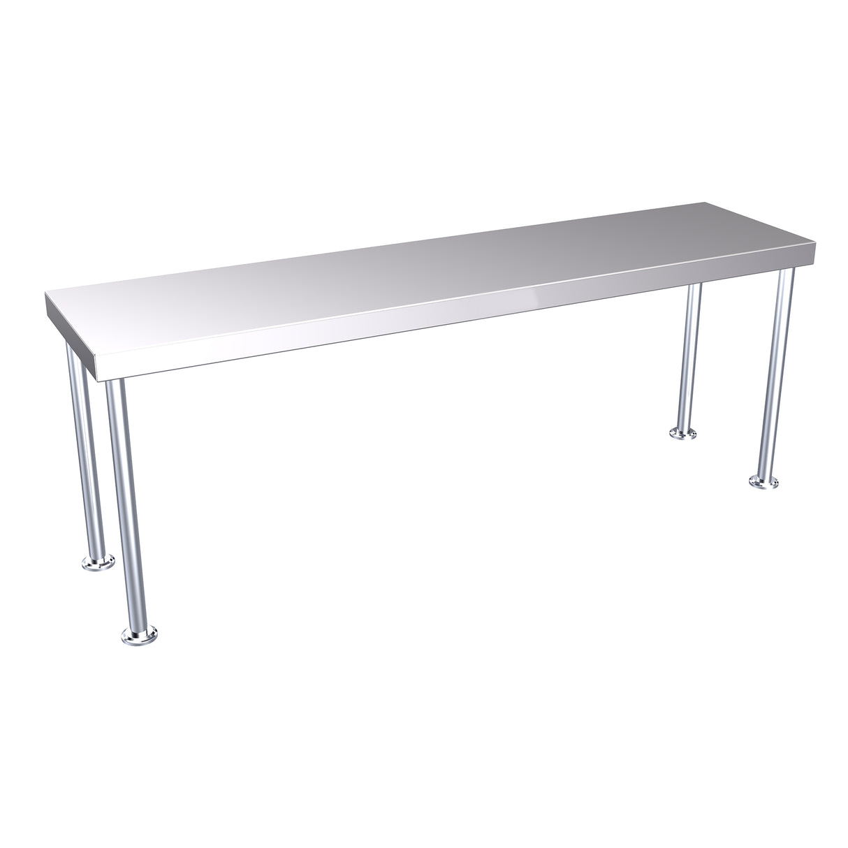 Hallco Overshelf Single Tier Stainless Steel | HSO1200 Stainless Steel Over Shelves Hallco