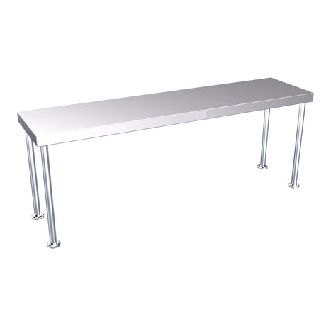 Hallco Overshelf Single Tier Stainless Steel | HSO1200 Stainless Steel Over Shelves Hallco