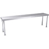 Hallco Overshelf Single Tier Stainless Steel | HSO1500 Stainless Steel Over Shelves Hallco