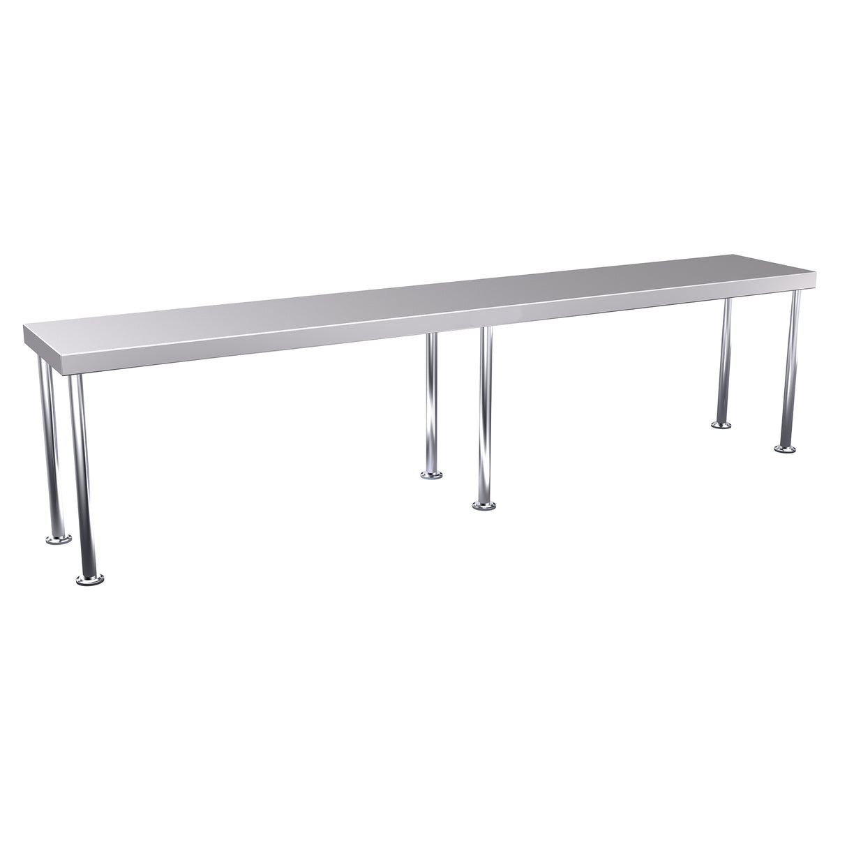 Hallco Overshelf Single Tier Stainless Steel | HSO1800 Stainless Steel Over Shelves Hallco