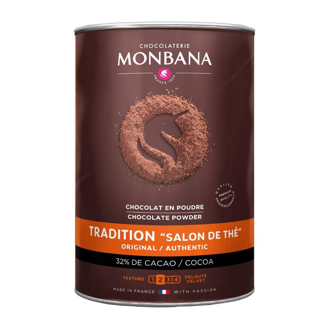Monbana Salon de The Hot Chocolate 1kg Drum - HT306  Monbana   