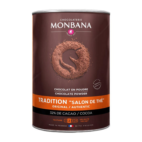 Monbana Salon de The Hot Chocolate 1kg Drum - HT306  Monbana   