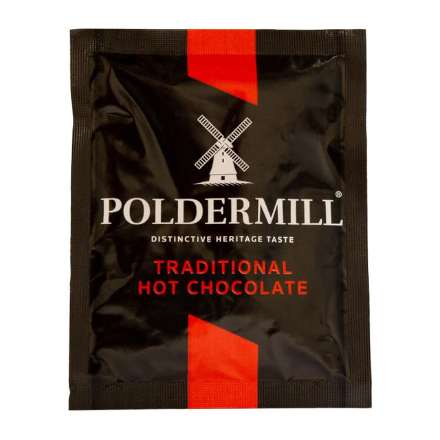 Poldermill Traditional Chocolate Sachets 23g (Pack of 100) - HT313  Poldermill   