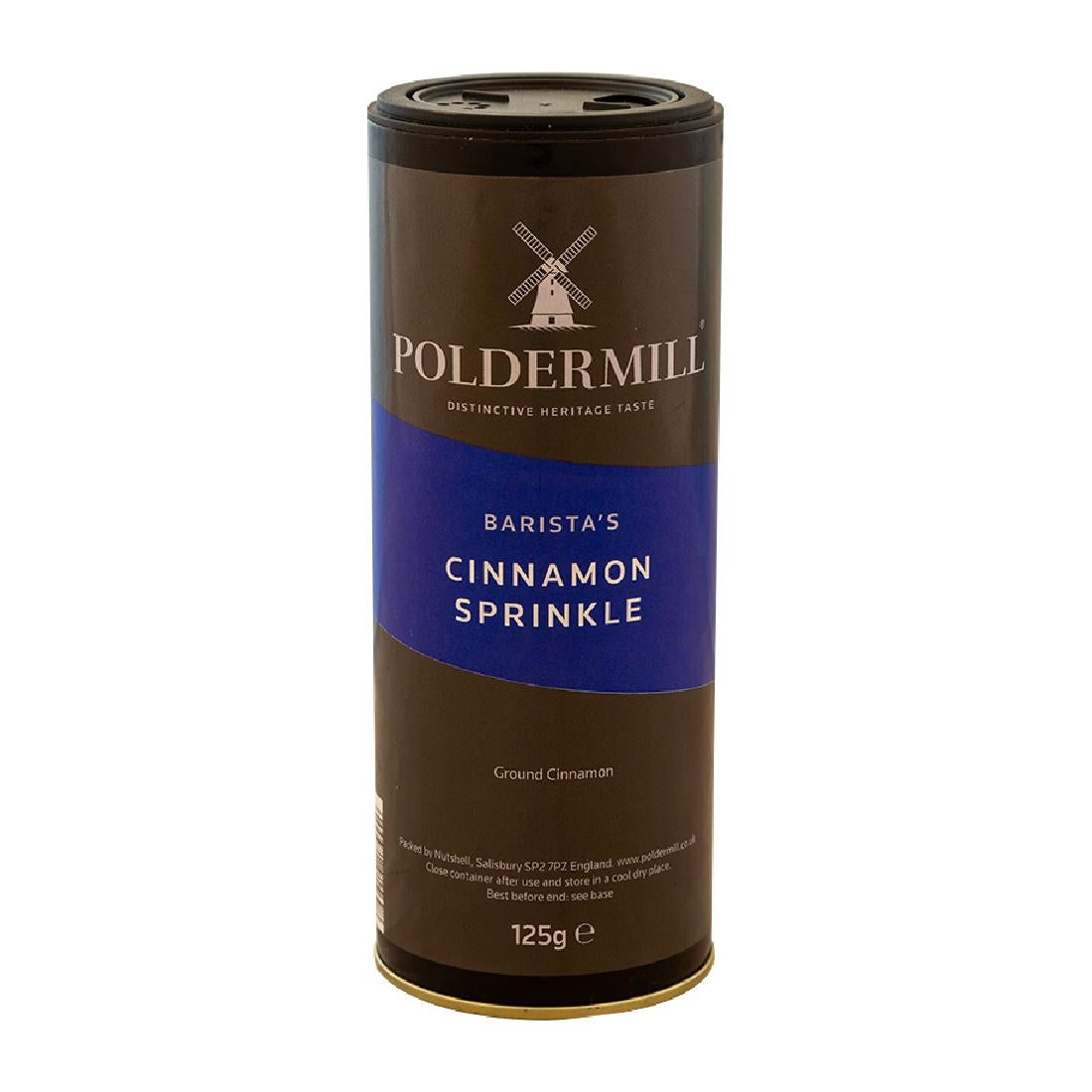 Poldermill Cinnamon Shaker Drum 125g - HT320  Poldermill   