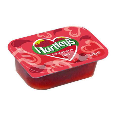 Hartley's Strawberry Jam 20g (Pack of 100) - HT347  Hartley's   