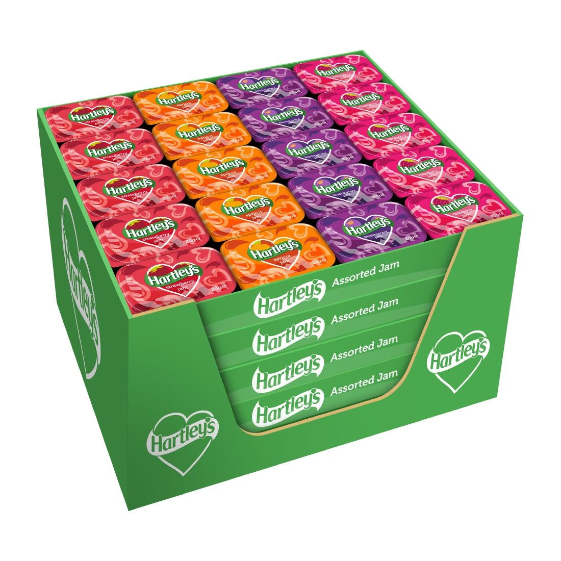 Hartley's Assorted Fruit Jams 20g (Pack of 100) - HT348  Hartley's   