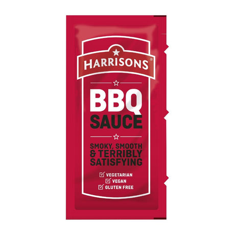 Harrisons BBQ Sauce Sachets 10g (Pack of 200) - HT354  Harrisons   