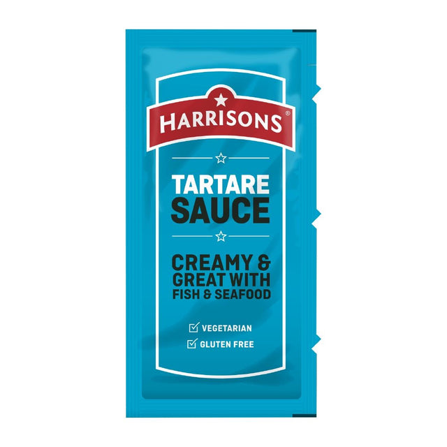 Harrisons Tartare Sauce Sachets 10g (Pack of 200) - HT355  Harrisons   