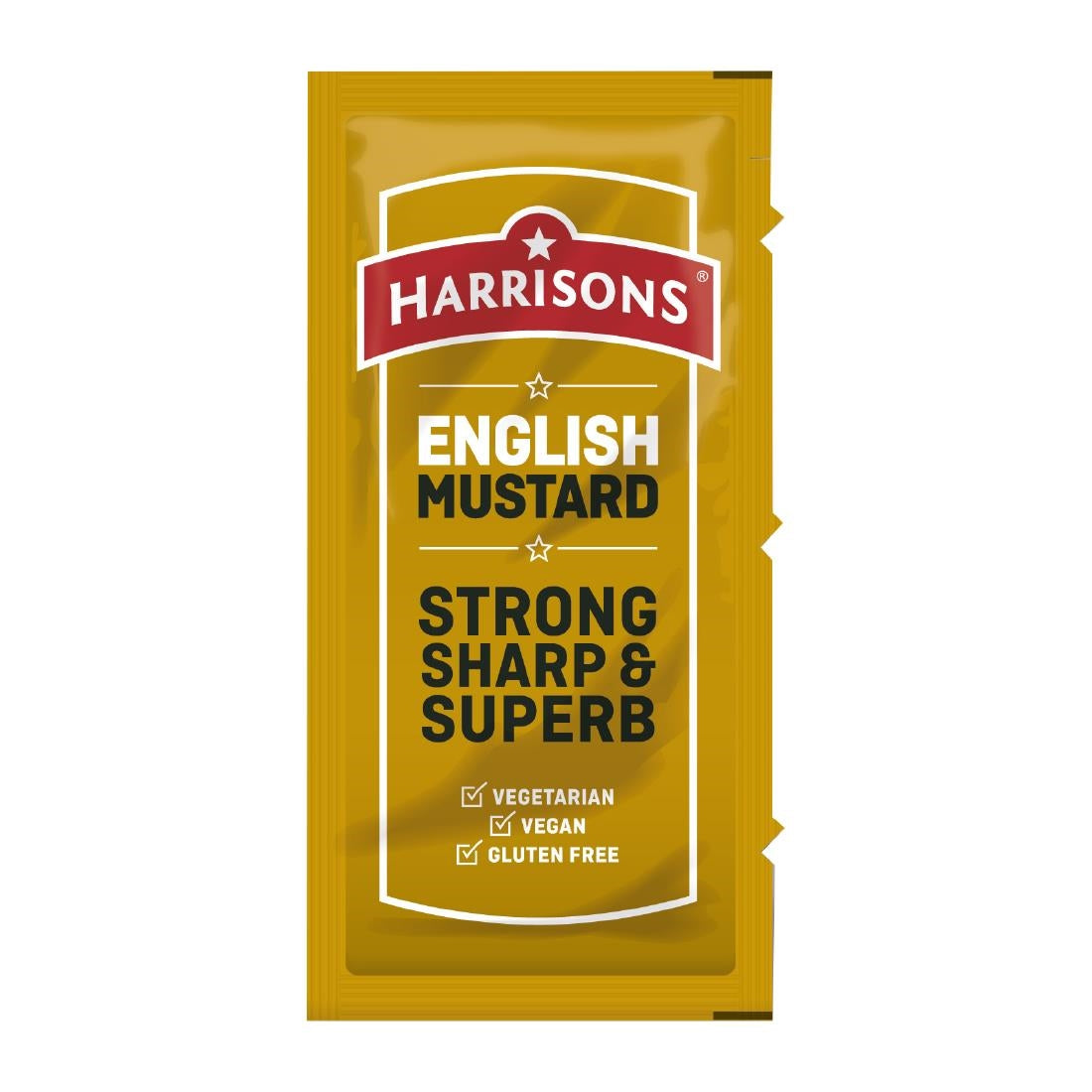 Harrisons English Mustard Sachets 5g (Pack of 200) - HT356  Harrisons   