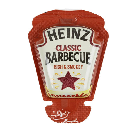 Heinz Classic BBQ SqueezMe! Sachets 26ml (Pack of 70) - HT393  Heinz   