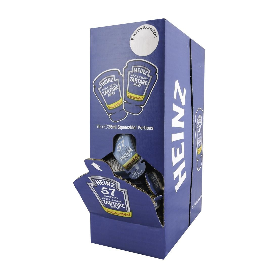 Heinz Tartare Sauce SqueezMe! Sachets 26ml (Pack of 70) - HT395  Heinz   