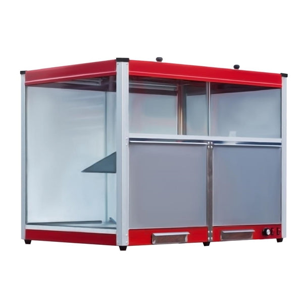 A1 Equipment Large Double Popcorn Warmer - HT414  A1 Equipment   