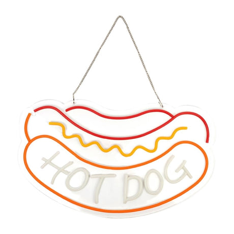 A1 Equipment Hotdog Neon Style LED Light-up Sign A7532 - HT417  A1 Equipment   