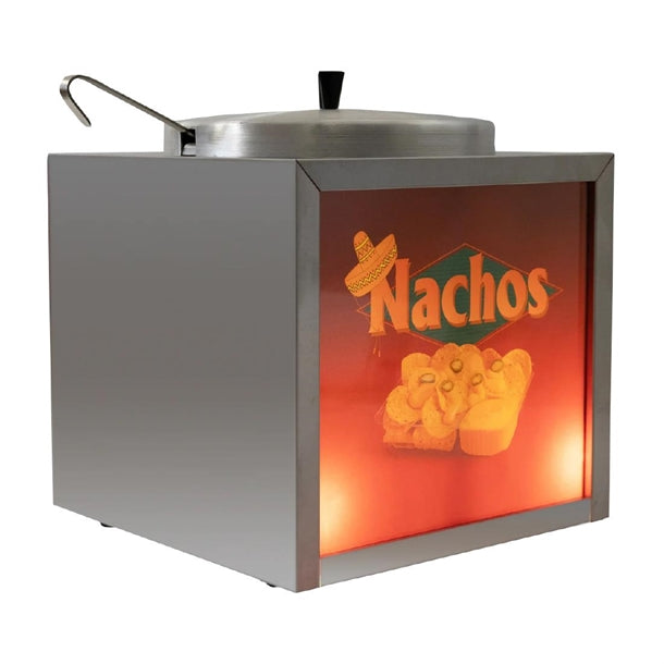 Gold Medal Dipper-Style Nacho Cheese Warmer 2191 - HT421  Gold Medal   
