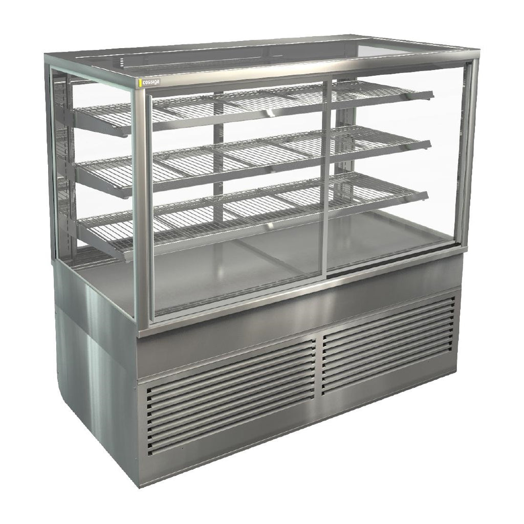 Cossiga Tower BTG Freestanding Multideck Display Fridge w/Sliding Front & Rear Doors 1500mm - HT507 Refrigerated Merchandisers Cossiga