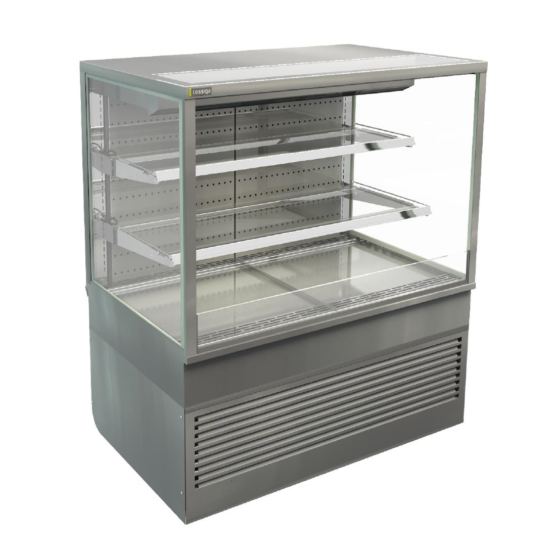 Cossiga Tower BTG Open Front Freestanding Multideck Display Fridge w/Hinged Stainless Rear Door 1200mm - HT511 Refrigerated Merchandisers Cossiga