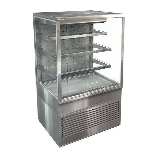 Cossiga Tower TTG Open Front Tall Refrigerated Freestanding Multideck w/Stainless Hinged Rear Door 900mm - HT562 Refrigerated Merchandisers Cossiga