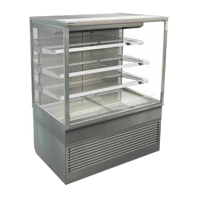 Cossiga Tower TTG Open Front Tall Refrigerated Freestanding Multideck w/Stainless Hinged Rear Door 1200mm - HT563 Refrigerated Merchandisers Cossiga