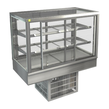 Cossiga Tower STG Refrigerated Drop-in Display w/Sliding Front & Rear Doors 1200mm - HT572  Cossiga   