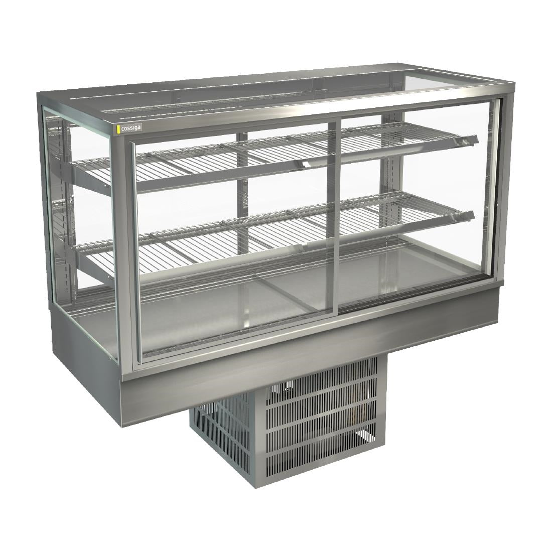 Cossiga Tower STG Refrigerated Drop-in Display w/Sliding Front & Rear Doors 1500mm - HT574  Cossiga   