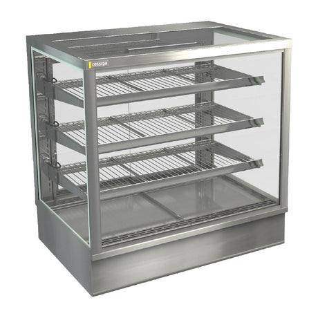 Cossiga Tower STG Heated Drop-in Display w/Solid Front Glass & Rear Sliding Doors 900mm - HT577  Cossiga   