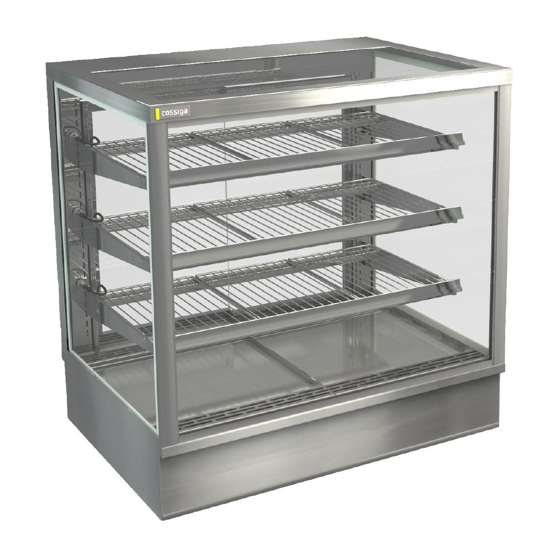 Cossiga Tower STG Ambient Countertop Multideck Display w/Solid Front Glass & Rear Sliding Doors 900mm - HT583  Cossiga   