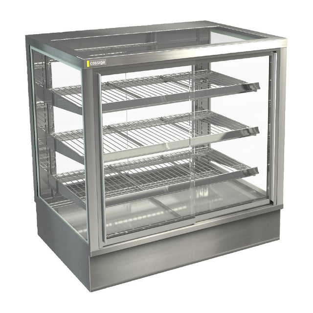 Cossiga Tower STG Heated Drop-in Display w/Sliding Front & Rear Doors 900mm - HT578  Cossiga   
