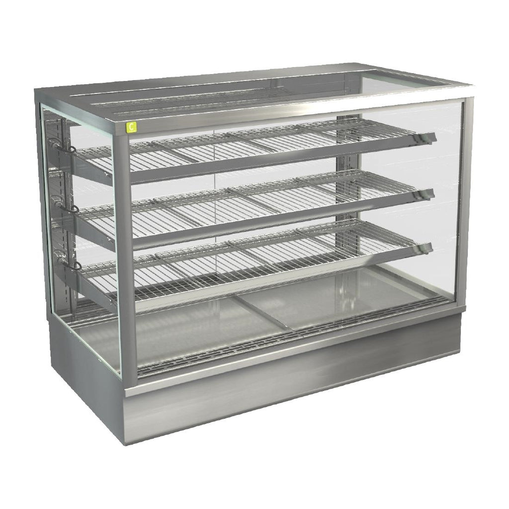 Cossiga Tower STG Heated Drop-in Display w/Solid Front Glass & Rear Sliding Doors 1200mm - HT579  Cossiga   