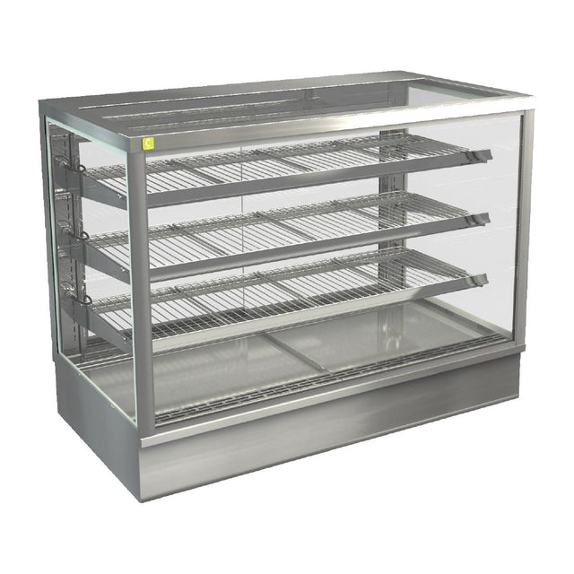 Cossiga Tower STG Heated Drop-in Display w/Solid Front Glass & Rear Sliding Doors 1200mm - HT579  Cossiga   