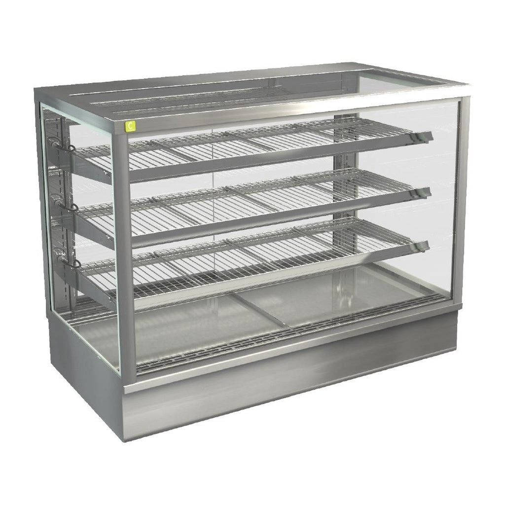 Cossiga Tower STG Ambient Countertop Multideck Display w/Solid Front Glass & Rear Sliding Doors 1200mm - HT585  Cossiga   