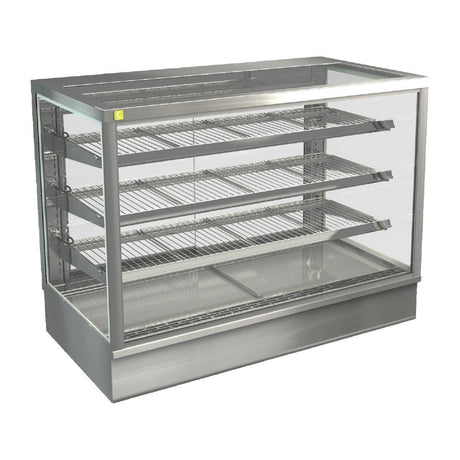Cossiga Tower STG Ambient Countertop Multideck Display w/Solid Front Glass & Rear Sliding Doors 1200mm - HT585  Cossiga   