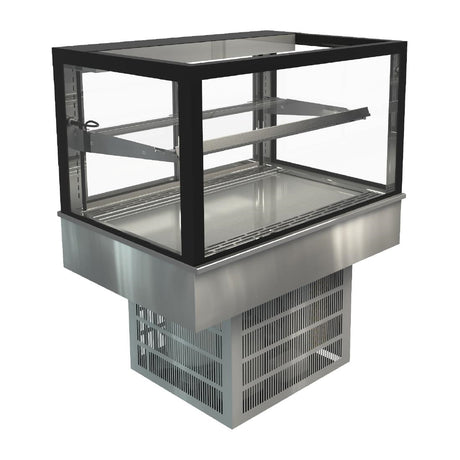 Cossiga Tower GOG Refrigerated Frameless Glass Countertop Display 900mm - HT610  Cossiga   