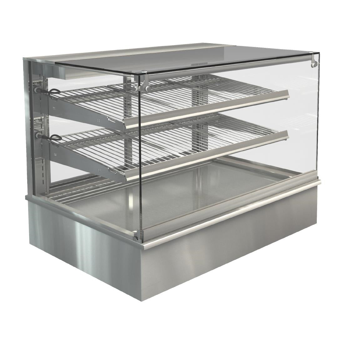 Cossiga Tower GOG Heated Countertop Display Single Glass Top and Doors 900mm - HT613  Cossiga   