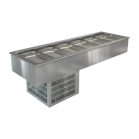 Cossiga Linear Series Drop-in Refrigerated Well 2165mm - HT624  Cossiga   