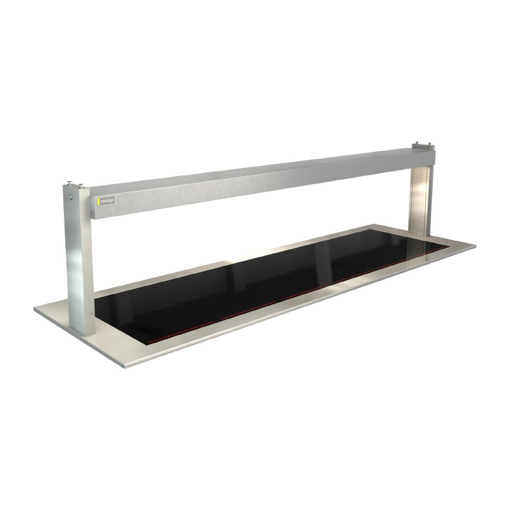 Cossiga Linear Series Drop-in Ceramic Glass Hotplate 2165mm - HT639  Cossiga   