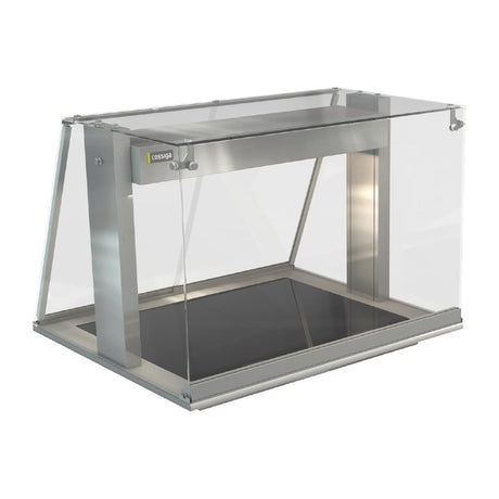 Cossiga Linear Series Drop-in Ceramic Glass Hotplate w/Square Glass Assisted Service 805mm - HT645  Cossiga   