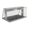 Cossiga Linear Series Drop-in Ceramic Glass Hotplate w/Square Glass Assisted Service 1145mm - HT646  Cossiga   