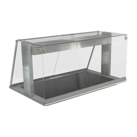 Cossiga Linear Series Drop-in Ceramic Glass Hotplate w/Square Glass Assisted Service 1145mm - HT646  Cossiga   