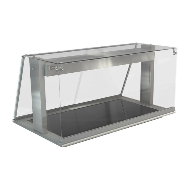 Cossiga Linear Series Drop-in Ceramic Glass Hotplate w/Square Glass Assisted Service 1145mm - HT646  Cossiga   