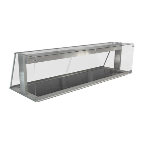 Cossiga Linear Series Drop-in Ceramic Glass Hotplate w/Square Glass Assisted Service 2165mm - HT649  Cossiga   