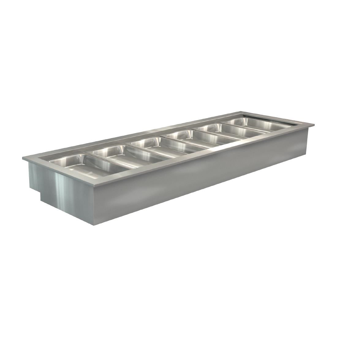 Cossiga Linear Series Drop-in Bain Marie 6x1/1 G/N 2165mm - HT655 Bain Maries Cossiga