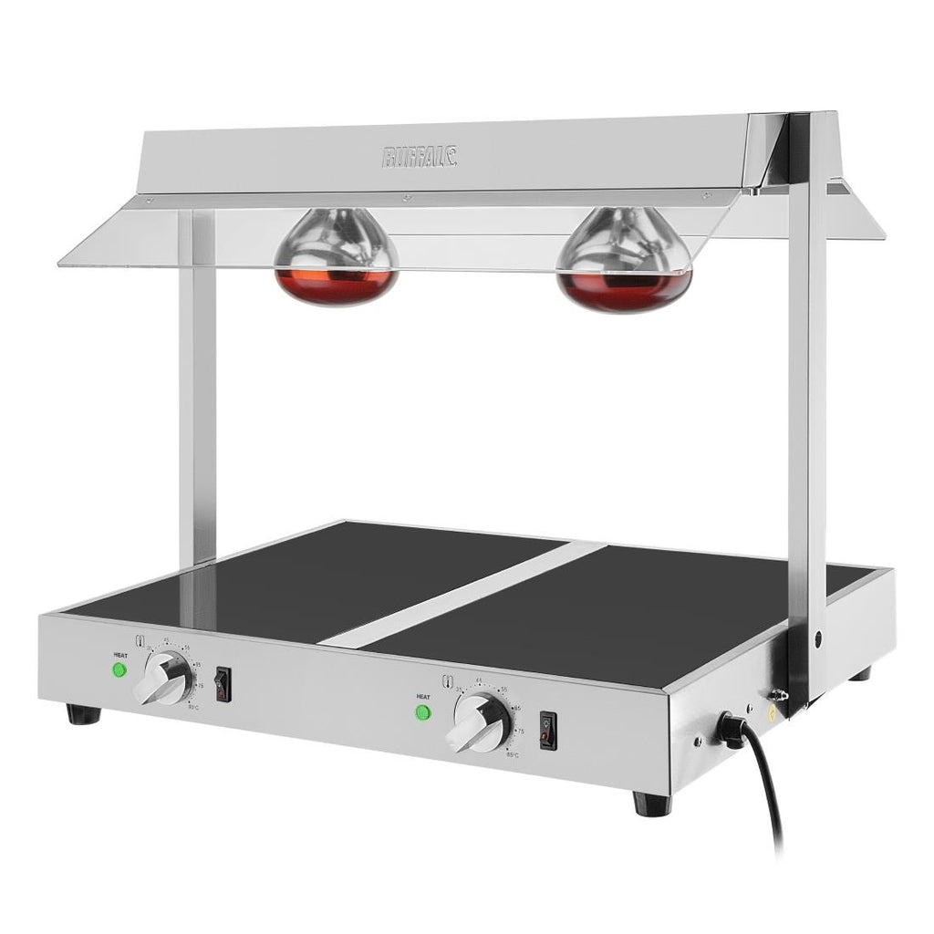 Buffalo Food Warmer with Gantry 2x GN 1/1 - HT760  Buffalo   