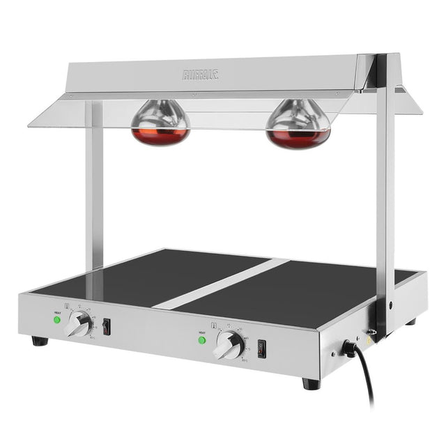 Buffalo Food Warmer with Gantry 2x GN 1/1 - HT760  Buffalo   