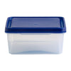 Wham Studio Rectangle Food Box Clear/Blue 2Ltr - HT769  Wham   